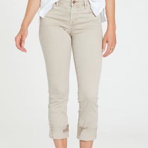 Dear John High Rise Blaire Slim Straight Jeans Size 30 - Sandcastle EUC